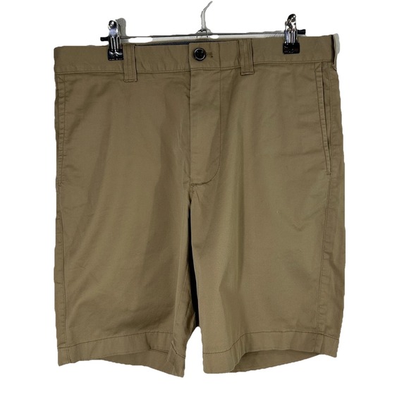 J. Crew 9" Stretch Chino Short Men's Tan Khaki Golf Resort Summer Size‎ 30 NWT - Picture 1 of 9